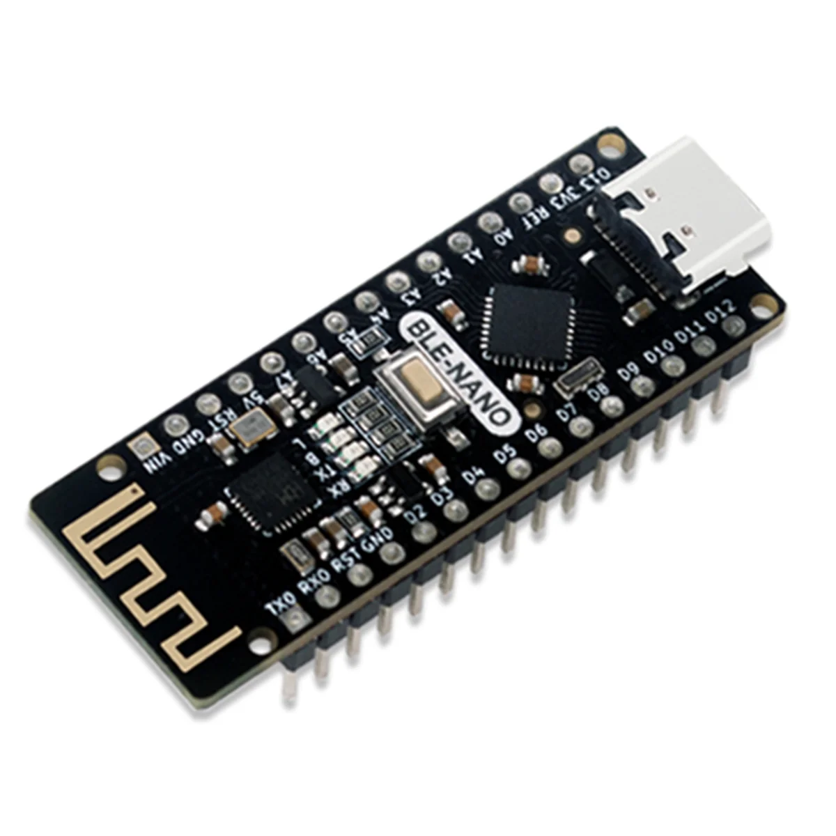 BABQ Adatto per Arduino Nano Aggiornamento/Integrato CC2540 BLE Bluetooth 4.2/Ble Nano Interfaccia Scheda Madre Tipo-C