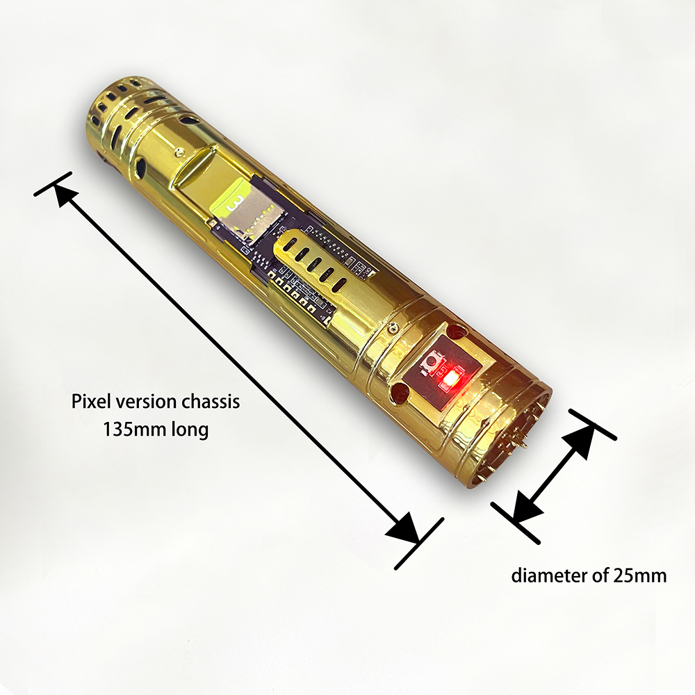 PUNKSABER sabre Laser Proffie puce Soundboard Kit NeoPixel Core tout lisse Swing Force électronique Blaster sabre Laser accessoires
