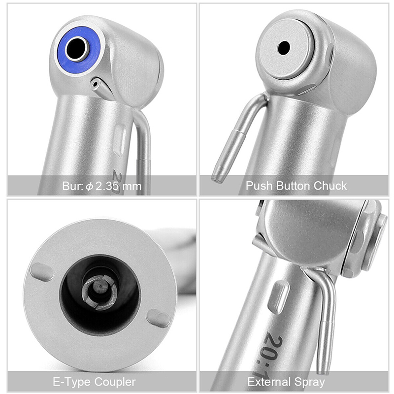 コントラアングル低速ハンドピース、歯科機器、歯科、インプラント手術、20:1コントラアングル、タービン