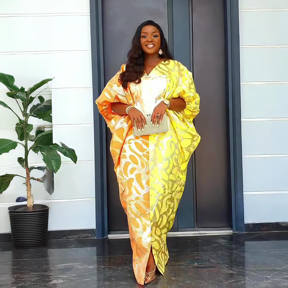 Nova chegada vestidos africanos para mulher jacquard elegante vestidos africanos plus size vestidos de peru para mulher luxo