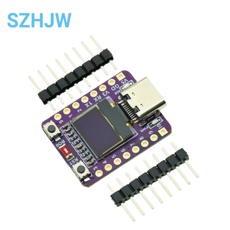 ESP32-C3 OLED Development Board With 0.42 Inch OLED Module Ceramic Antenna Wifi Bluetooth ESP32 Supermini Development Board