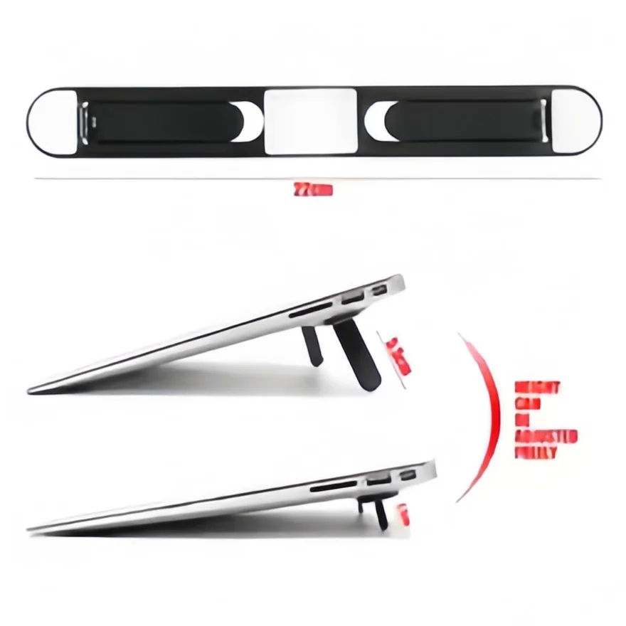 Universal Laptop Stand–Adjustable Ergonomic Riser for MacBook Pro/Air,Lenovo,Samsung & More|Cooling Design|Foldable & Portable