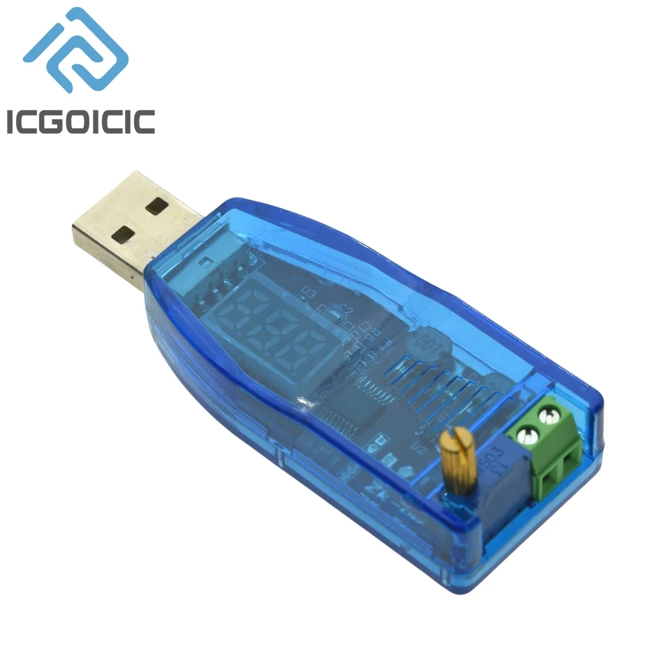 LED DC-DC 5V a DC 1-24V Potenziometro regolabile USB Step Up/Down Buck Boost Converter Modulo regolatore di tensione di alimentazione