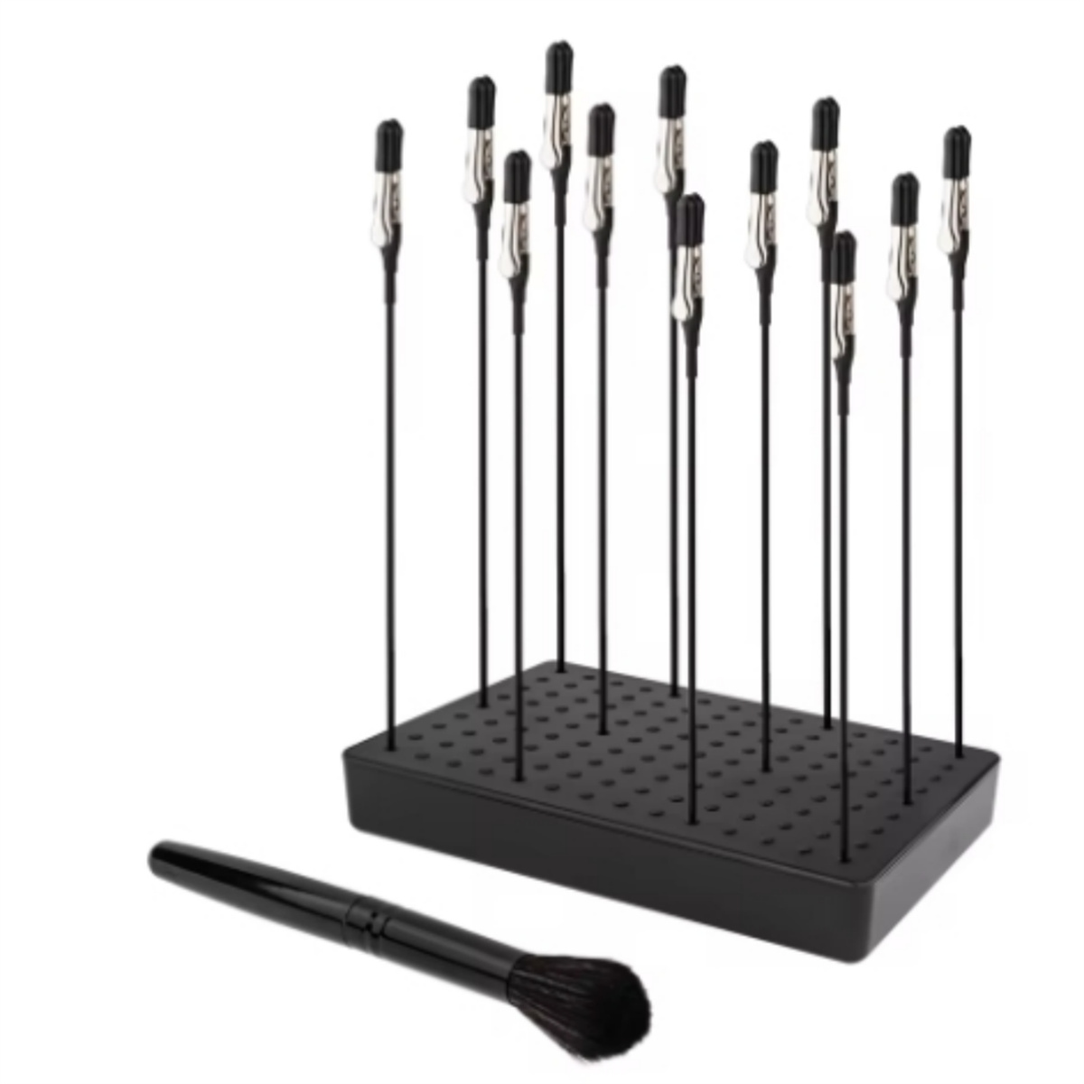 Support de Base de support de peinture et bâtons à pince crocodile, ensemble avec pointes en caoutchouc, outils de modélisation pour pulvérisation d'aérographe, carte de bricolage de loisir