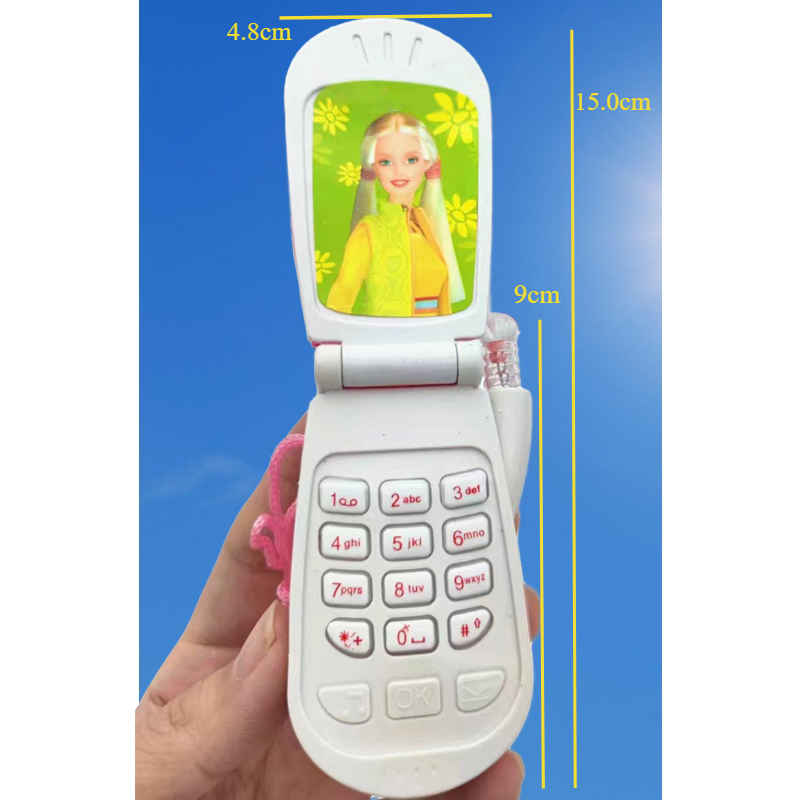 Brinquedos eletrônicos infantis podem nadar na água com peixes coloridos e flip nostálgico imitação de telefone móvel presente para meninas