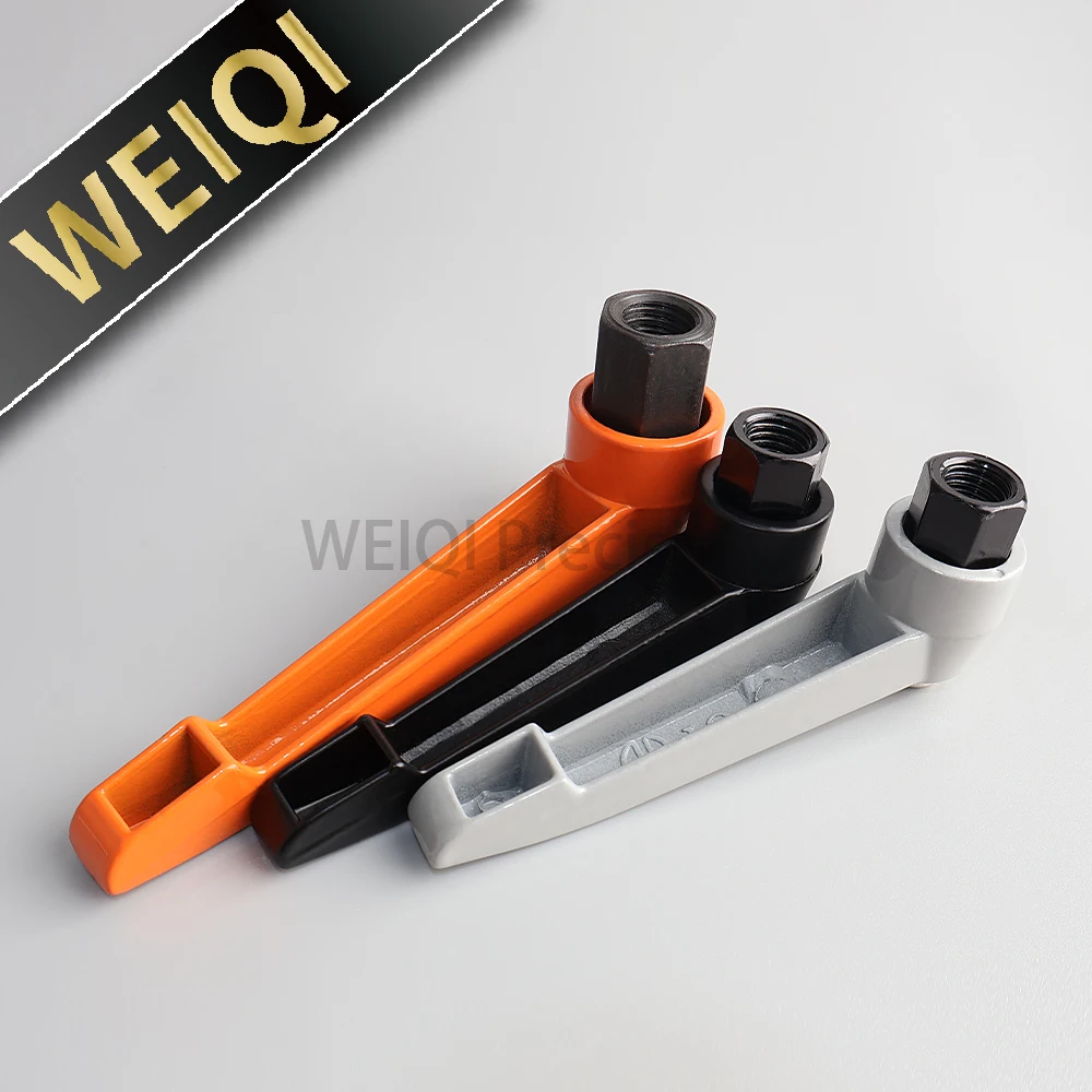 Free Shipping VCN929 M5-M12 External Thread Adjustable Handle Lever Clamping Handle Thread Metal Knob L-shaped Machinery Tool