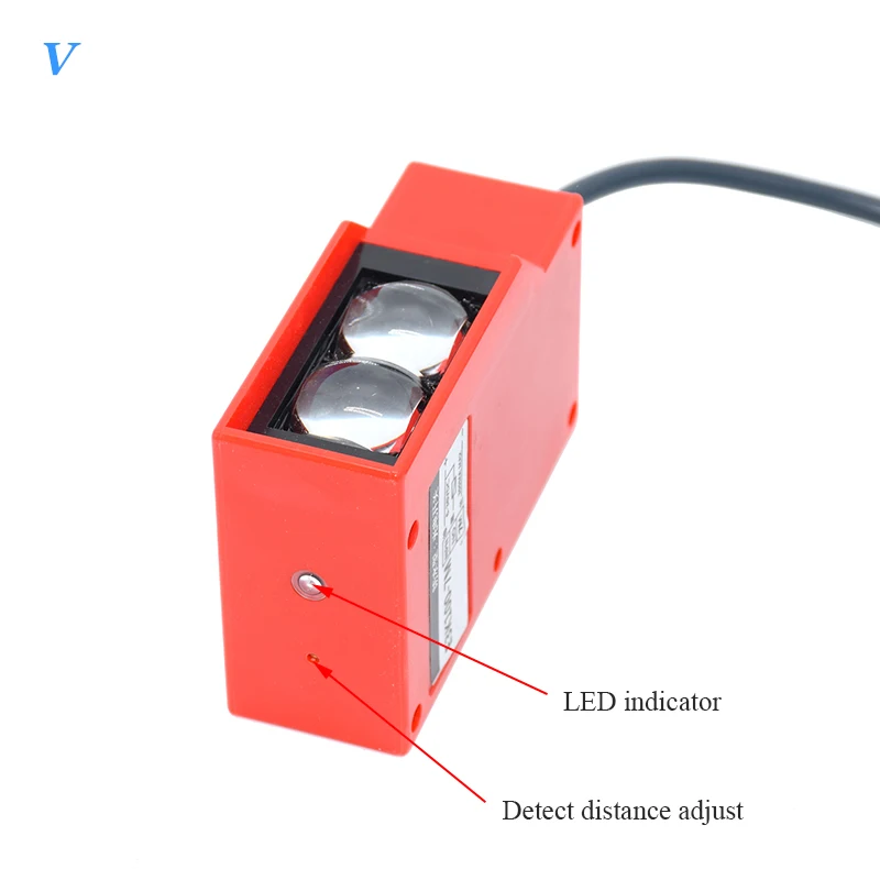 5 m Detektor Garagentorsensor Diffuse reflektierende Lichtschranke Infrarot-Bewegungssensor Fotozelle Hindernisvermeidung