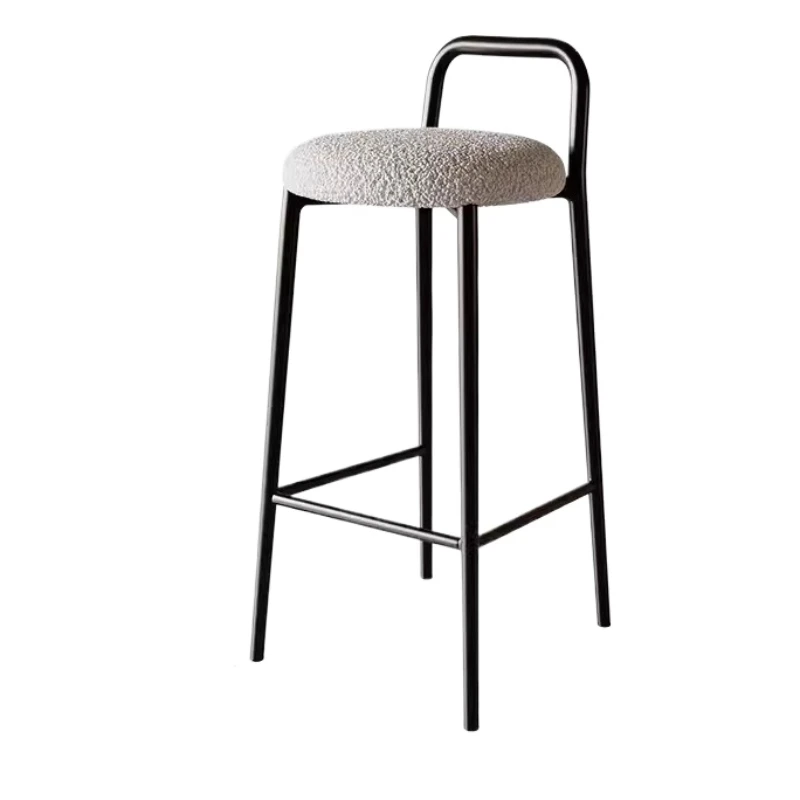 Designer Back Bar Chair Modern Simple Counter High Quality Unusual Bar Stools Reception Desks Creative Chaise De Bar Furniture