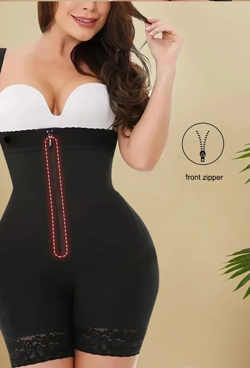 AfruliA Fajas Colombiana faja moldeadora de cuerpo completo levantador de glúteos monos Control de barriga bragas entrenador de cintura muslo más delgado