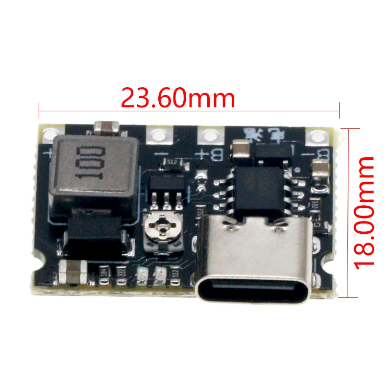 Lithium Li-ion 18650 3.7V 4.2V Pin Sạc Ban DC-DC Bước Lên Tăng Cường Mô Đun TP4056 DIY Bộ Phần