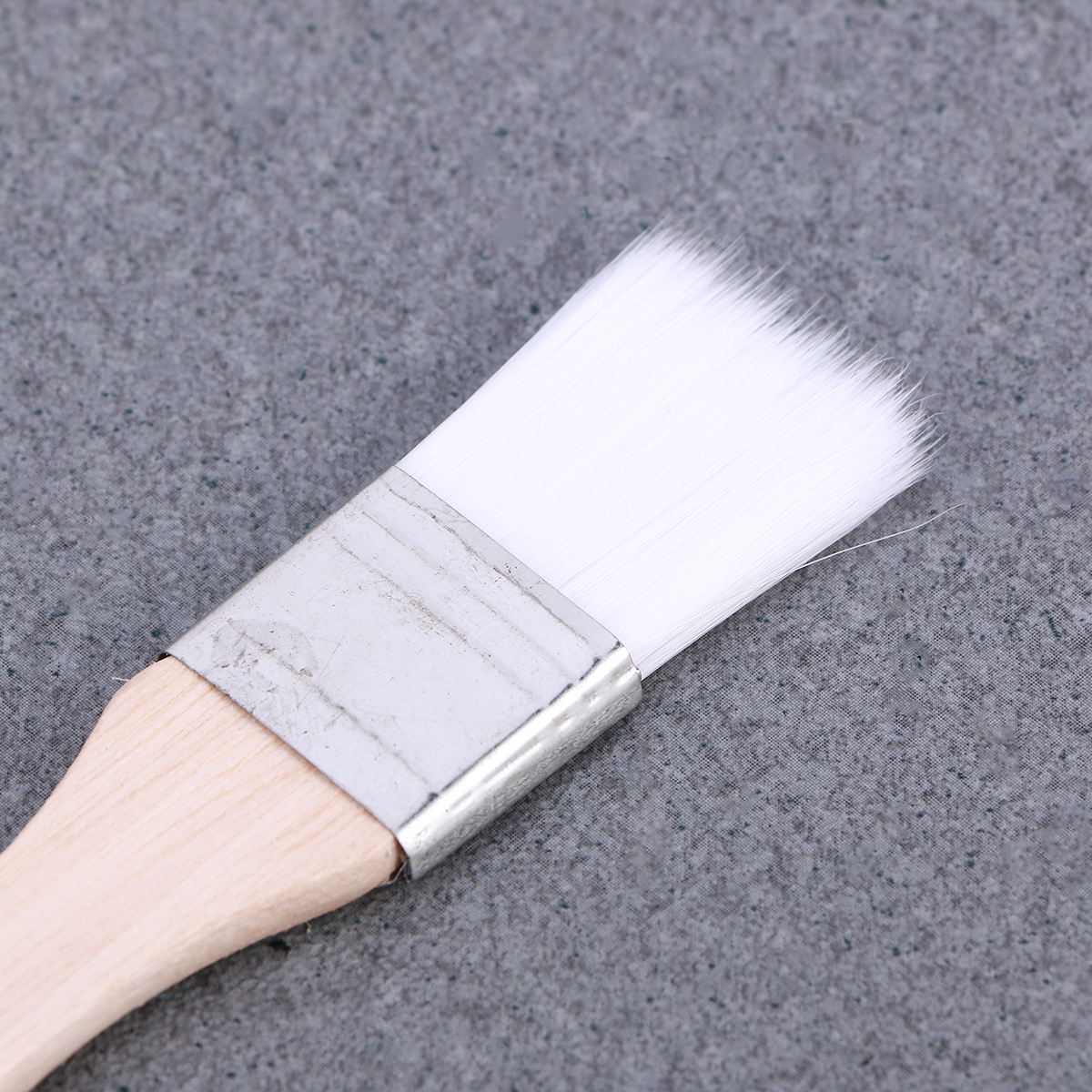 6pc Nylon verdickte Mal span pinsel weiß Nylon Pinsel Zubehör für Klebstoffe Farbe Touchups Maler liefert