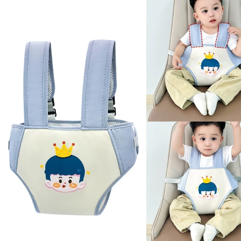 Baby-Fütterungs-Sitzerhöhung, Riemen, verstellbare Länge und leicht zu reinigen, Sicherheitsgurt für Hochstühle für Kleinkinder für Kleinkinder