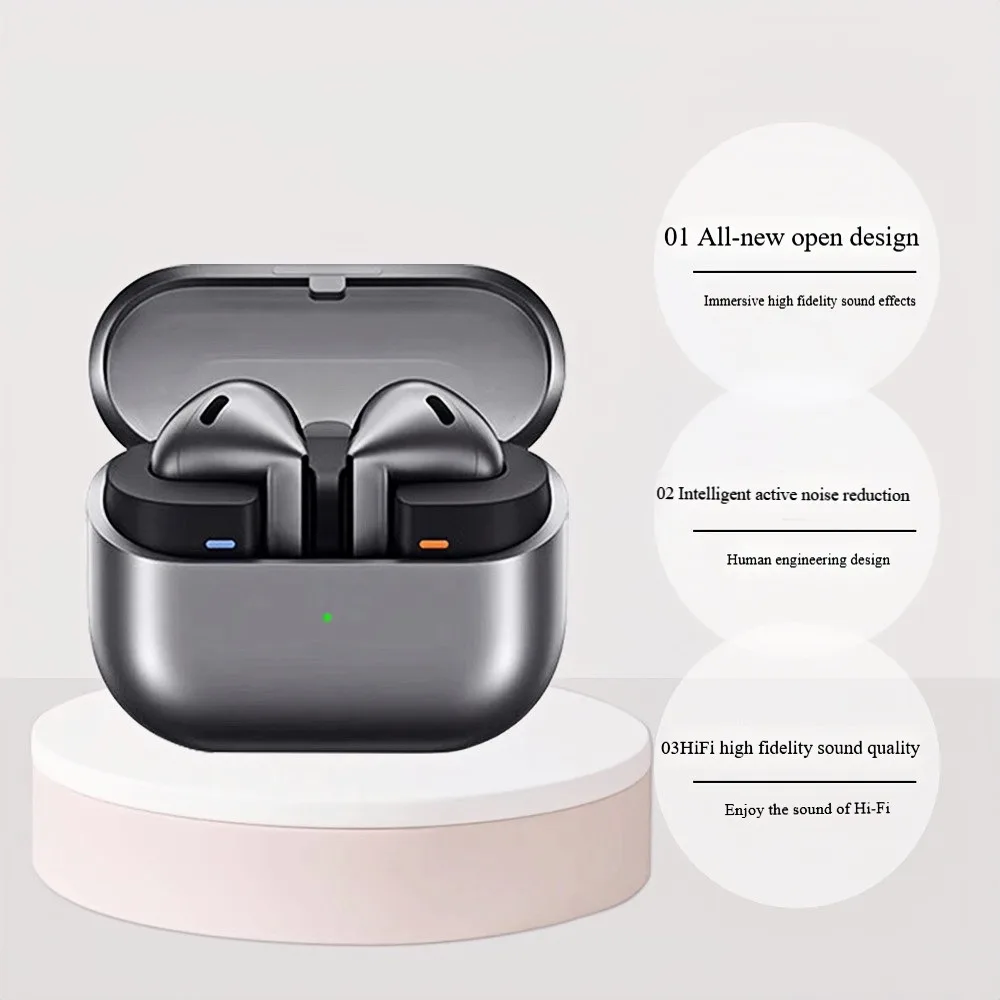 For Buds 3 Pro TWS Wireless Bluetooth Earphones HiFi Sound Low Delay Noise Reduction Earphones