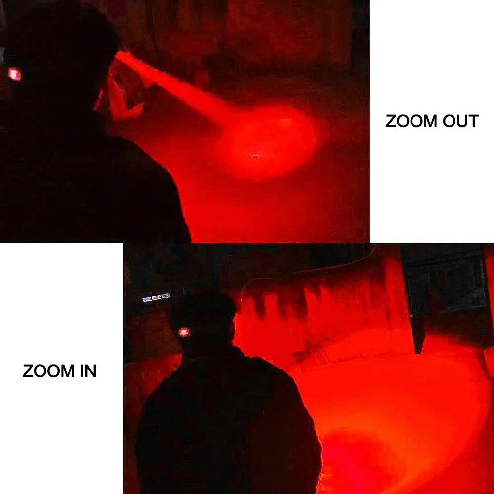 Scheinwerfer Rot Licht Grün Kopf LED Taschenlampe Outdoor XPG Scheinwerfer Taktische Camping Jagd Angeln Zoombare Angeln Scheinwerfer