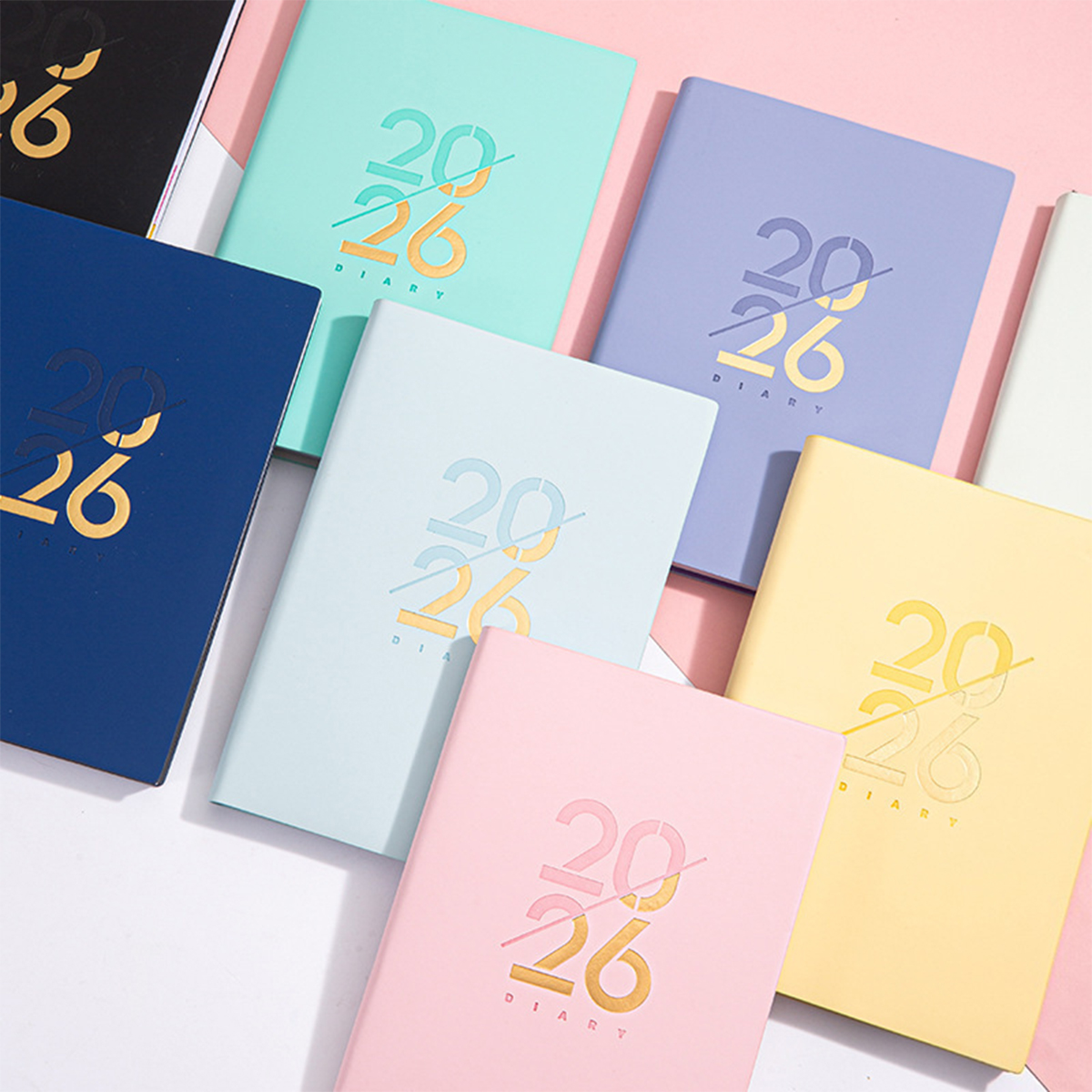 2026 年 1 月-12 月プランナー スペイン語/英語ノートブック A5 PU レザーカバー スクールアジェンダプラン ウィークリーマンスリーダイアリーオーガナイザー