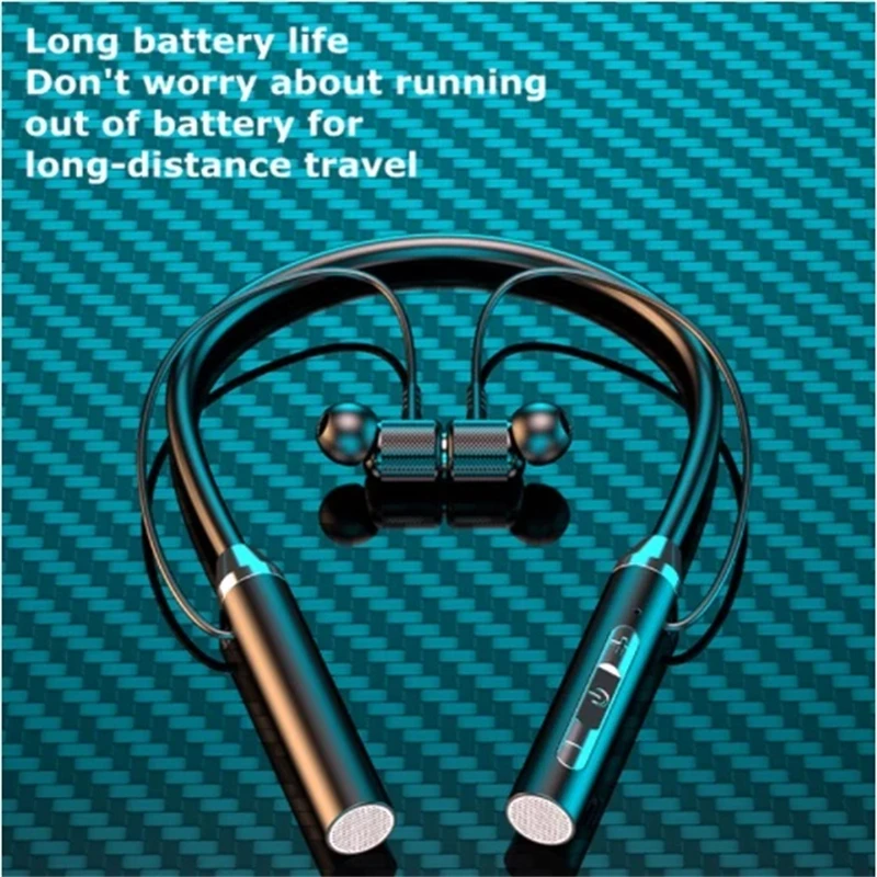 Bluetooth Kopfhörer Drahtlose Kopfhörer Magnetische HIFI Sport Neckband Neck-hängende TWS Ohrhörer Drahtlose Blutooth Headset Spiel