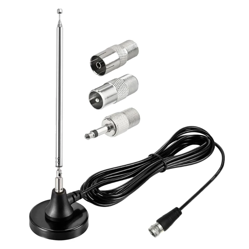 Verstärkte Haushaltsantennen, DAB-UKW-Antennen für digitales UKW-Radio, Heim-Stereo-Receiver, hohe Verstärkung,