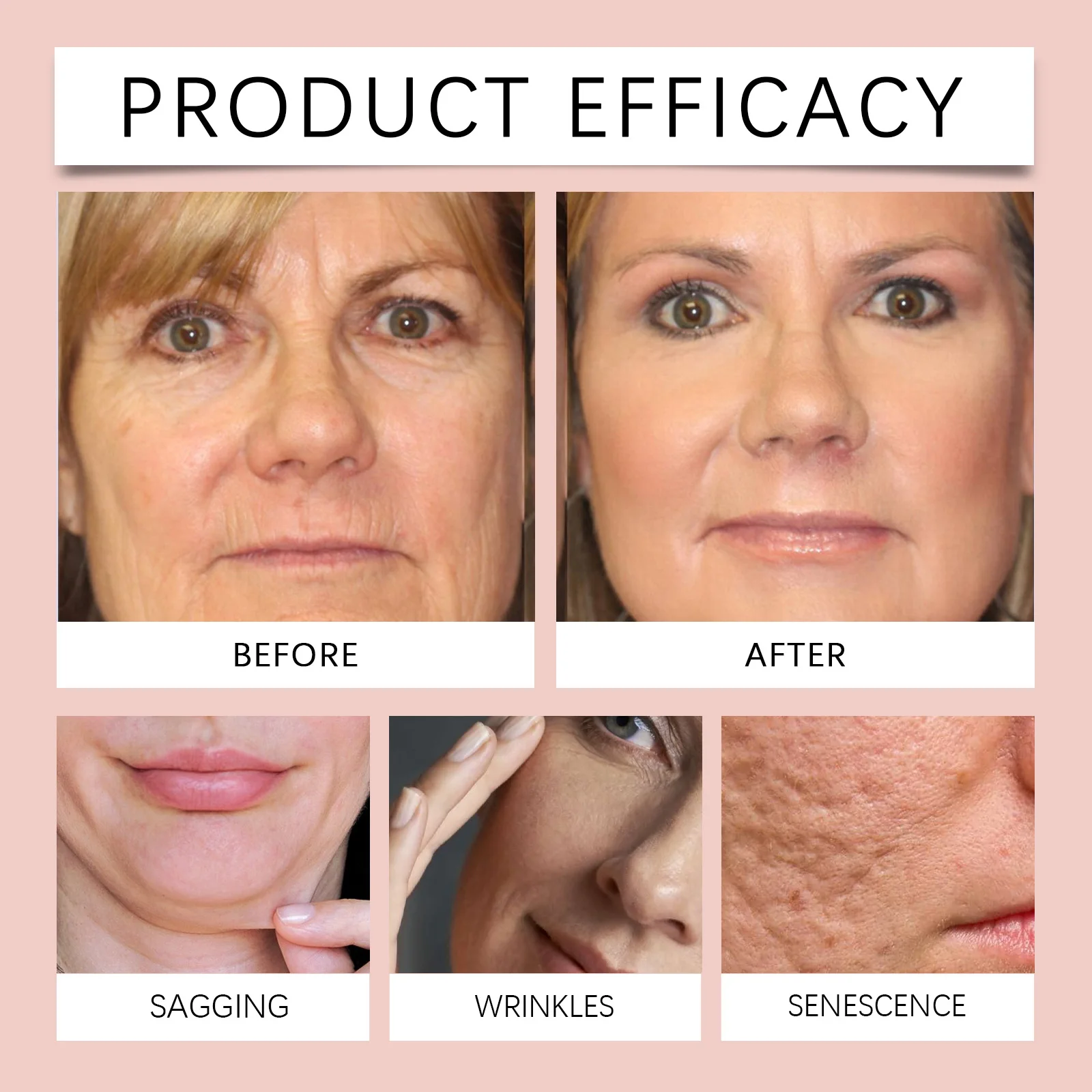 Hydrolyzed Collagen Overnight Facial Mask Wrapping Peel-Off Mask Hydrating Firming Mask for Elasticity Reduces Sagging Dullness