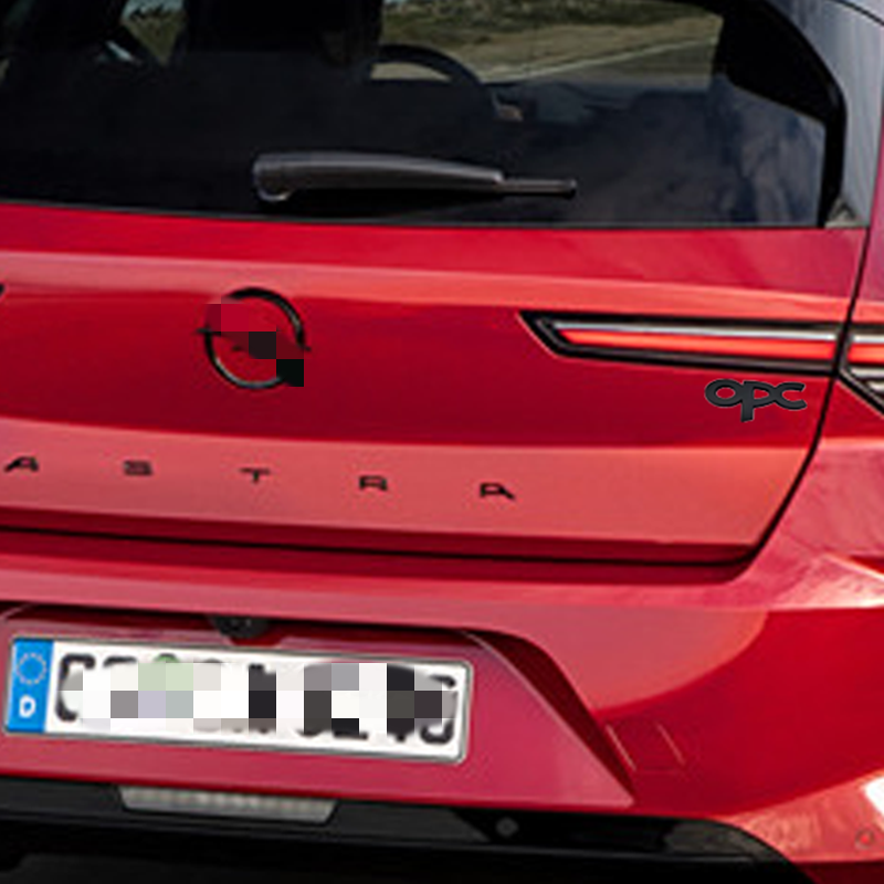 フロントグリルバッジテールステッカー,opcラインエンブレム,opel astra g h j k f corsa d zafira b insignia mokkaのロゴ,リーガルアクセサリー