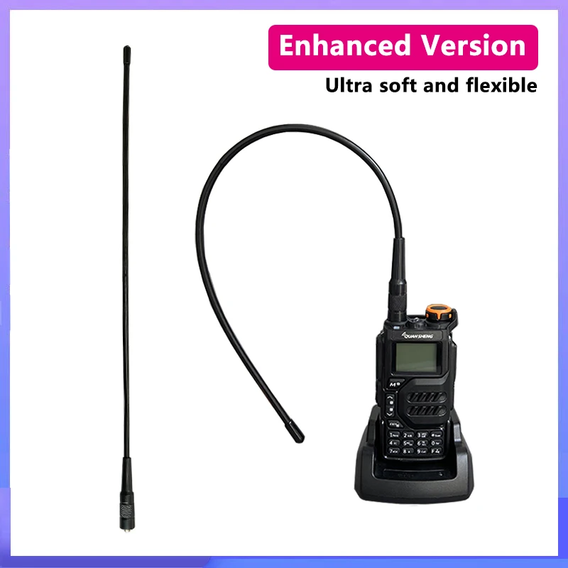 Antena lotnicza AM-771 108-136Mhz do Quansheng UVK5 UVK6 UV5R Plus Baofeng UVK5M Radtel Rt-490 Rt-68 4b Walkie Talkie