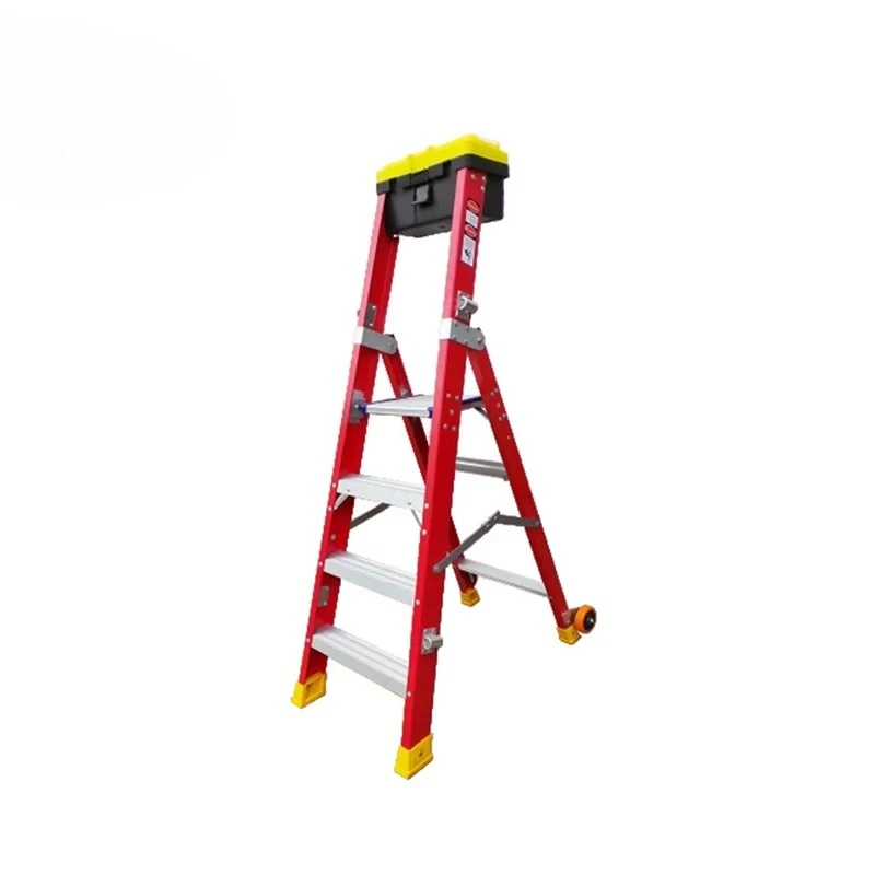 Escalera telescópica de aluminio para interiores y exteriores, extensión de escaleras de aluminio, paso a 20m, escalera de aluminio tradicional de 50 Uds.