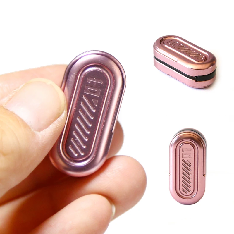 สีเขียว Pod Fidget Slider โลหะ Fidget ของเล่น ADHD เครื่องมือ Anti-ความวิตกกังวลโต๊ะทํางานของเล่นผู้ใหญ่ความเครียดบรรเทาของเล่นเด็กของขวัญ