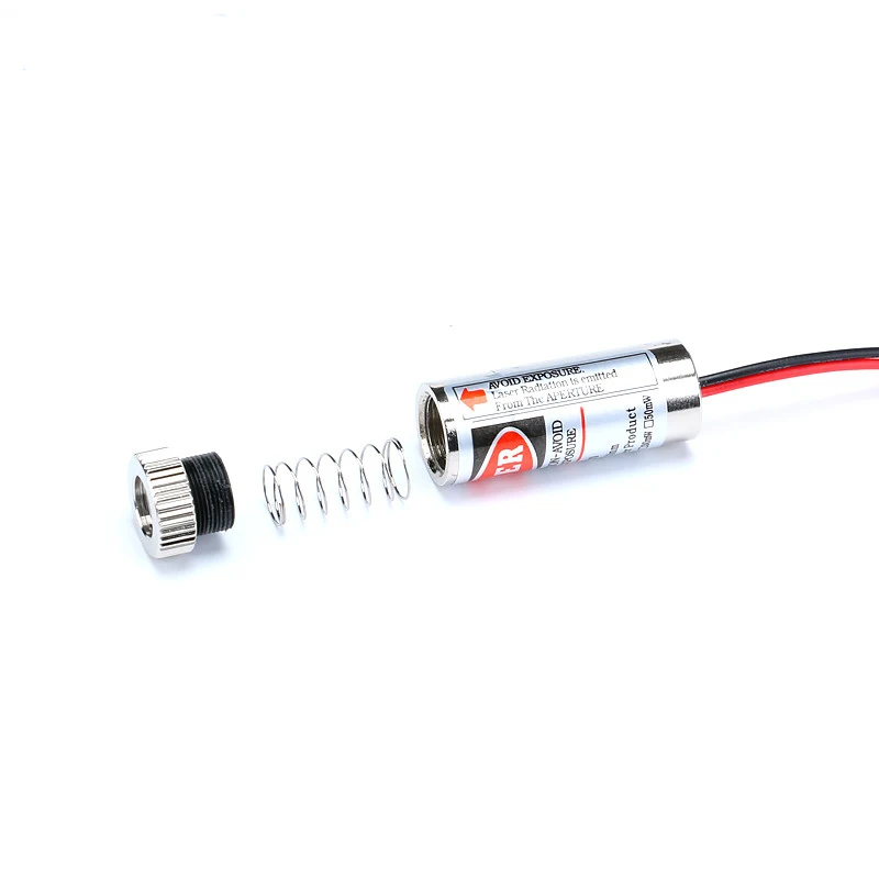 650nm 5mW  Line/Cross/red Point Laser Module Head Adjustable Beam 3-5V 12MM Glass Lens Focusable  Diode Head  Industrial Class