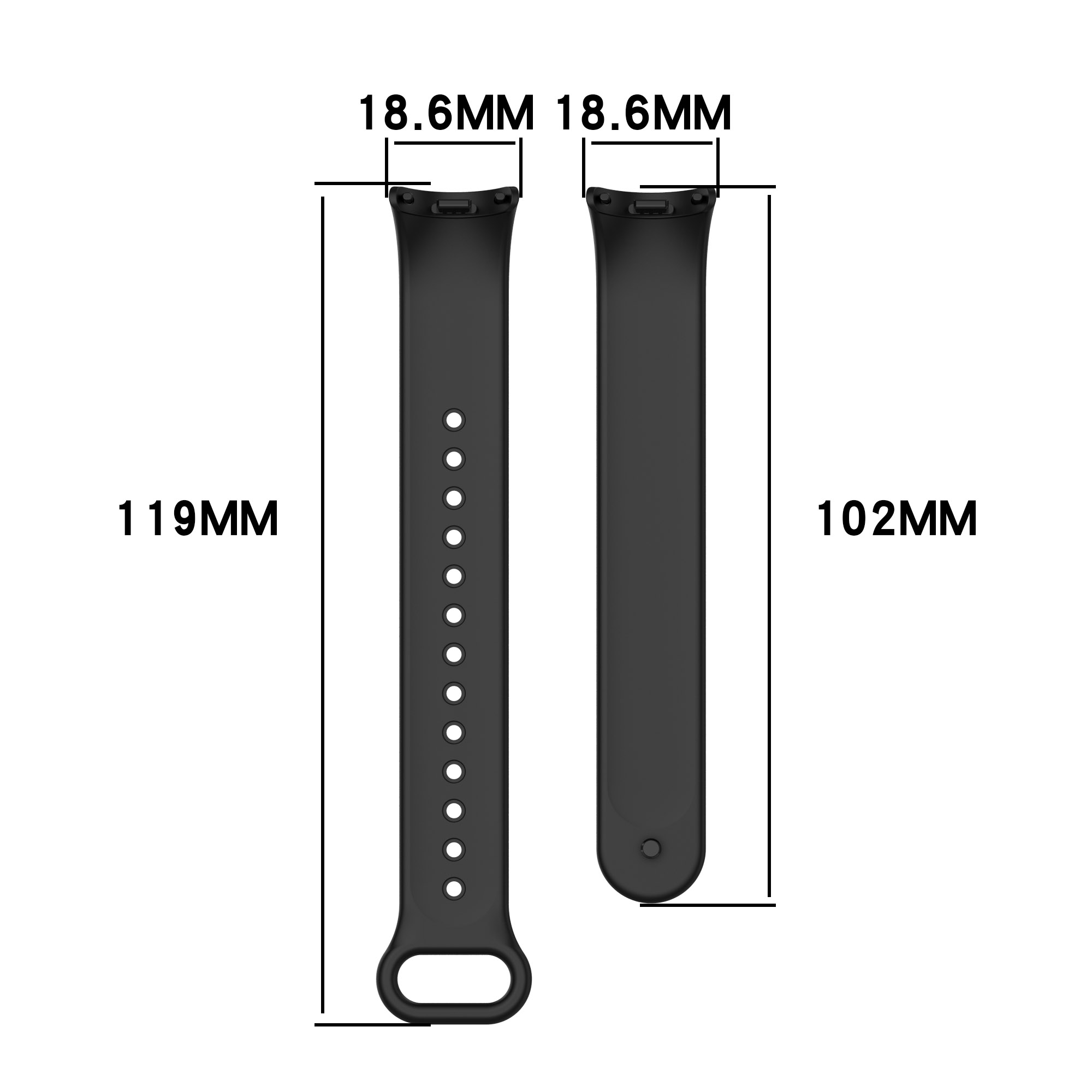 Correa para Mi Band 8 pulsera Xiaomi Mi Band 8 correa de silicona deportiva para pulsera MiBand 8 pulsera de repuesto suave