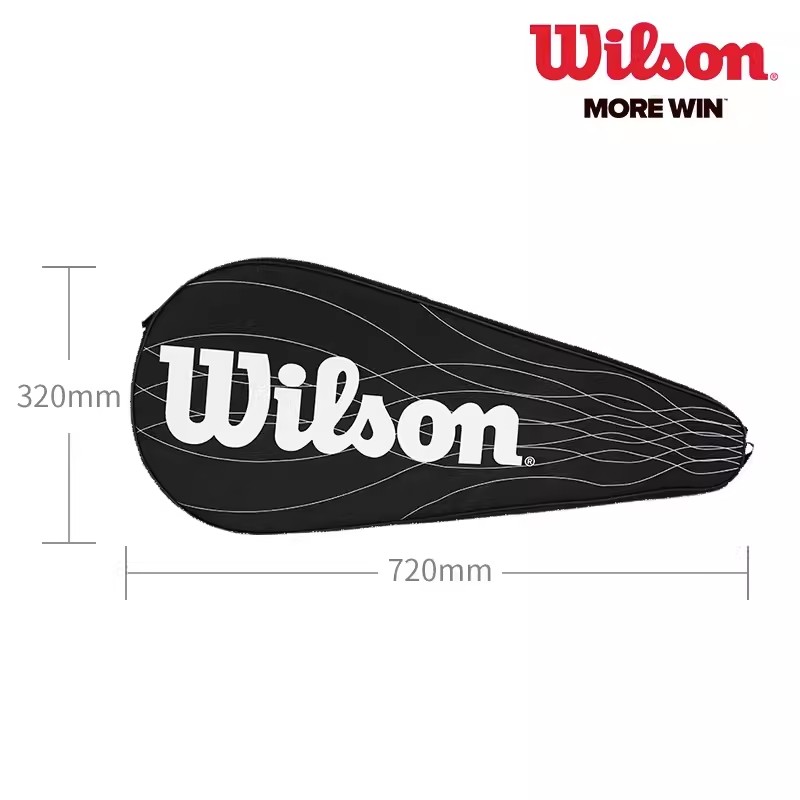 Original Wilson กระเป๋าไม้เทนนิสหนึ่งไหล่ไม้เทนนิสแบบพกพา Ultra Light กระเป๋าเทนนิส Racquet