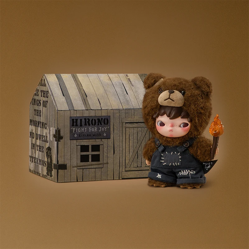 POP MART Hirono Living Wild-Fight for Joy muñeco de peluche a 2 piezas por pedido