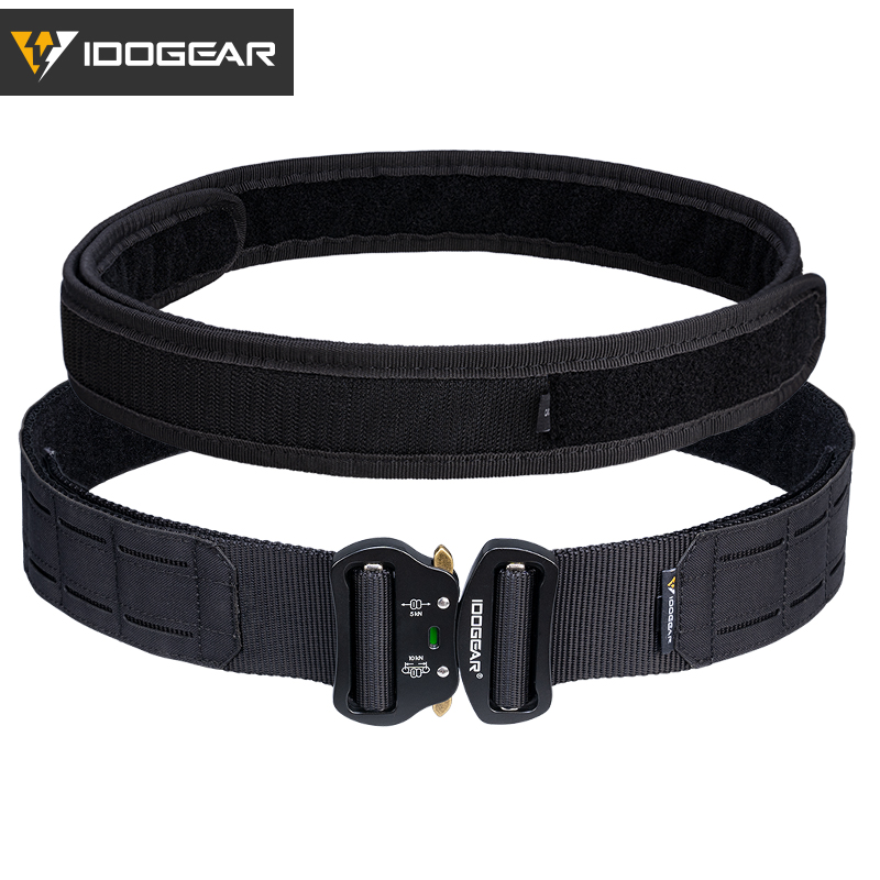 IDOGEAR 2 Inch Chiến Thuật Dây Nhanh Chóng Phát Hành Khóa Kim Loại MOLLE Airsoft Nam Thắt Lưng Camo 3415