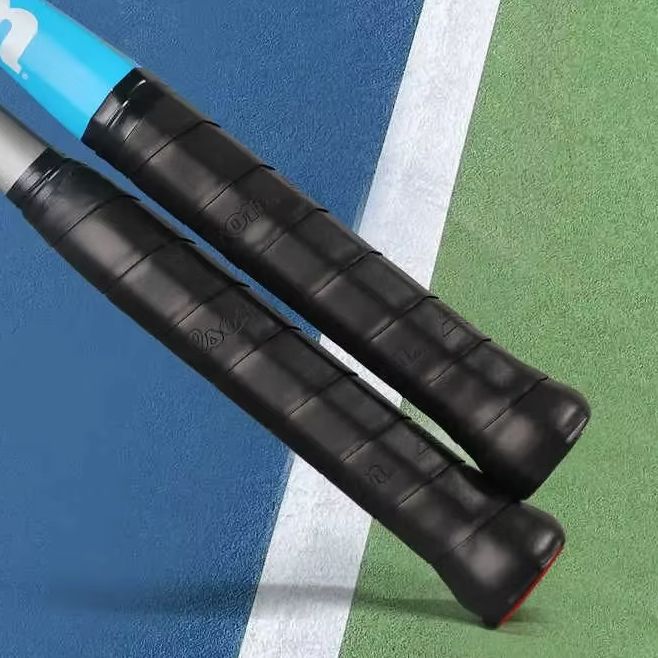 Оригинальная теннисная ручка W из искусственной кожи, ручка для ракетки, резиновая лента для ремонта, противоскользящая повязка на повязку, аксессуары для бадминтона, 2 шт.