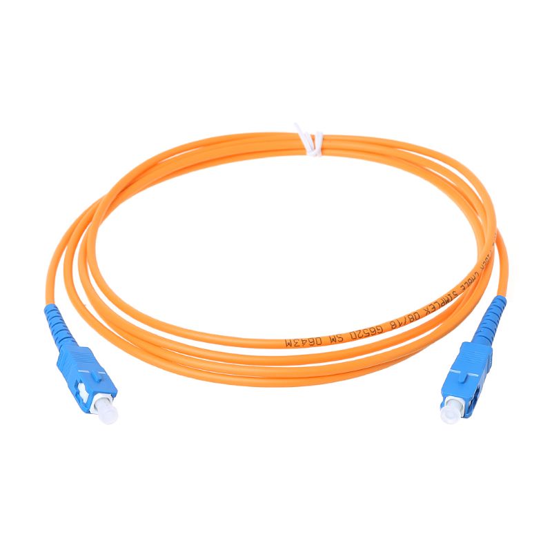 Single Mode Fibra Óptica Jumper Cable, Extensão Patch Cord, SC, UPC-SC, UPC-SM, 3mm