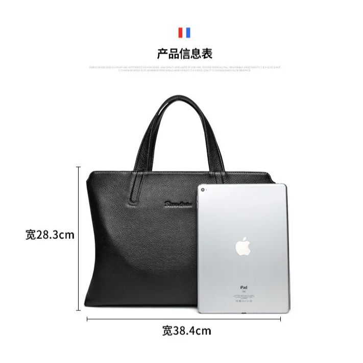 BISON DENIM-Maleta masculina de couro genuíno, bolsa macia do couro, bolsa masculina, laptop, documento, bolsa de trabalho do escritório, luxo, novo