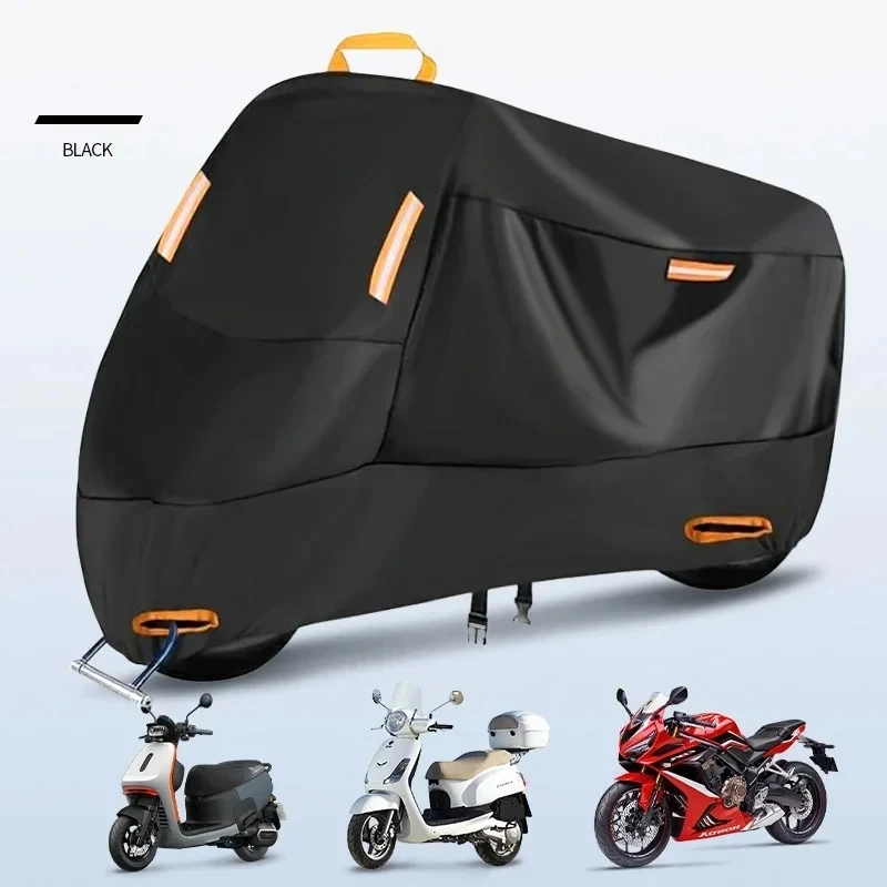 Copertura per moto Copertura protettiva UV in poliestere ispessito per esterni impermeabile per moto per scooter da moto
