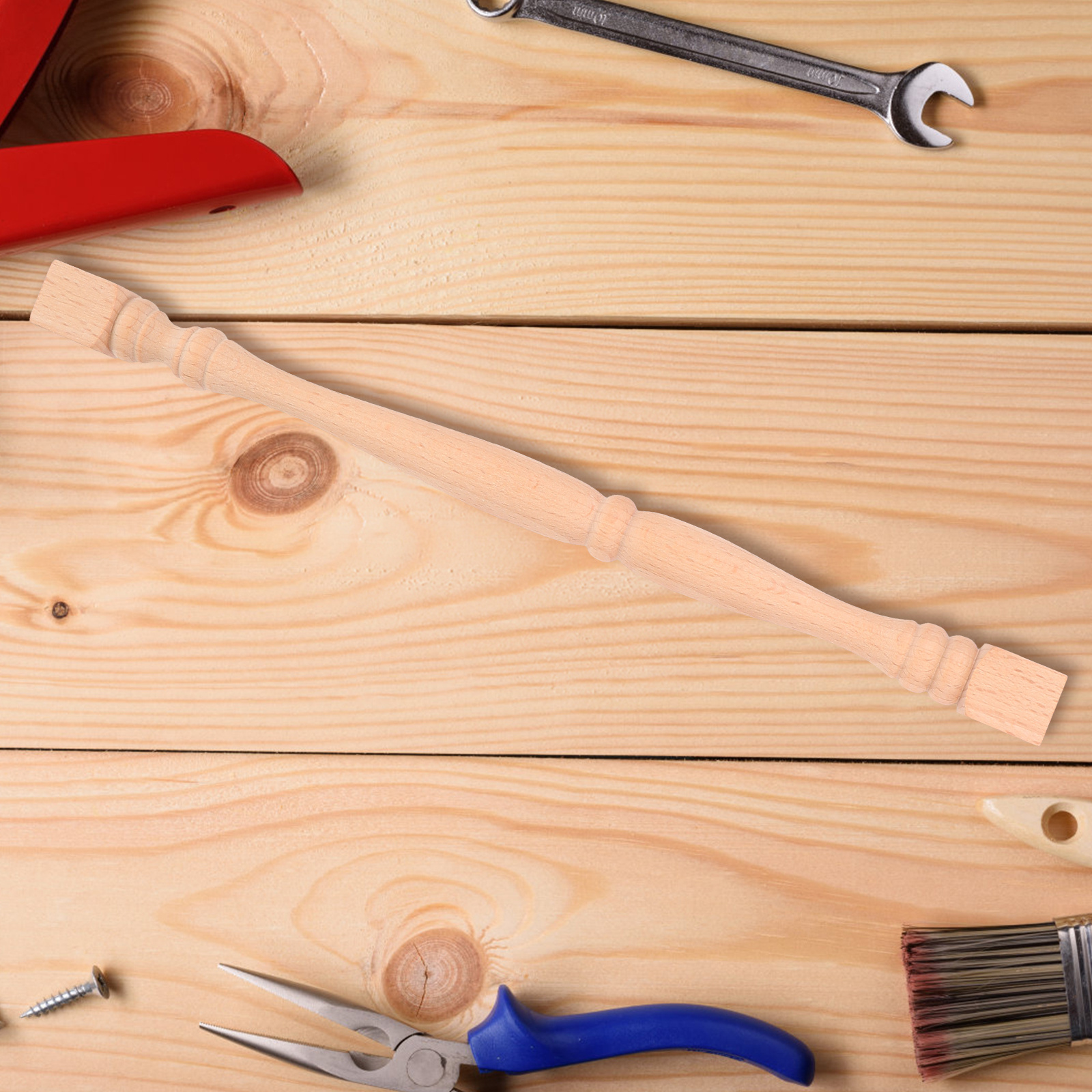 Römische Säule Zubehör Unvollendete Holz Spindel Dekorative Baluster Für Diy Holzbearbeitung Möbel Heimwerker Solide