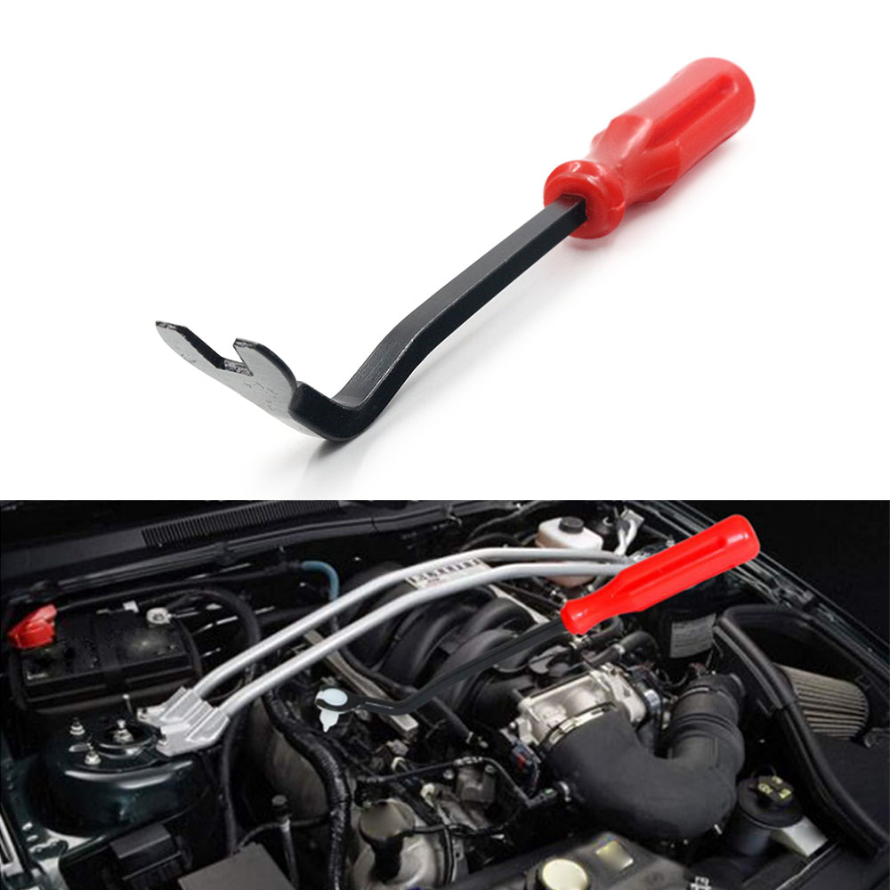 Kit de herramientas de desmontaje automático de plástico, Clip de puerta de Radio de coche, Panel embellecedor, instalador de extracción de Audio, juego de palanca de reajuste