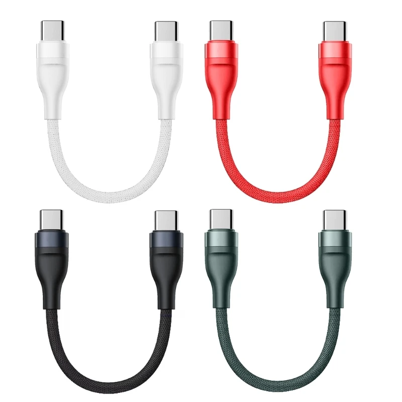 Cable corto USB C a USB C, carga rápida tipo C 66W para PadPro 2020, interruptores PadAir4 y más