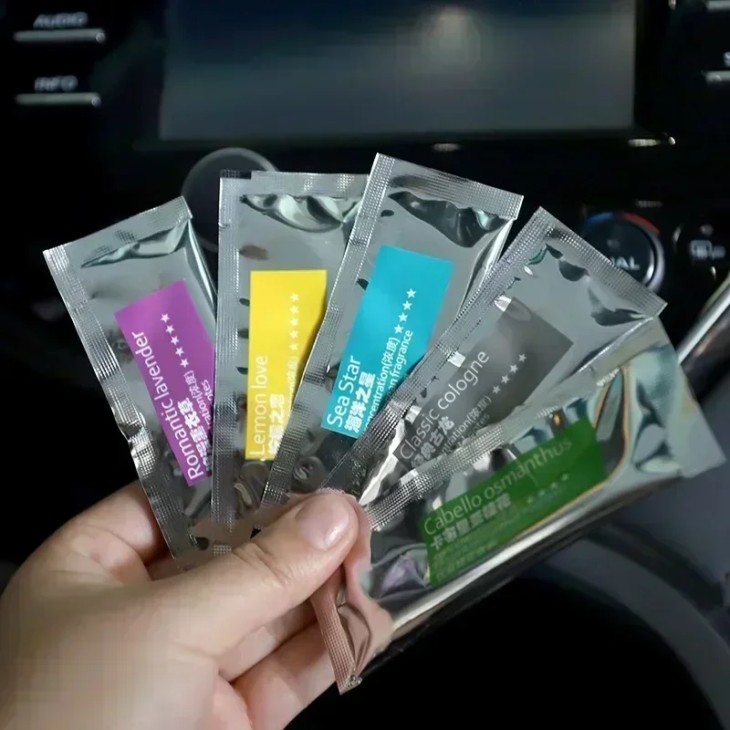Car Air Freshener เปลี่ยนน้ําหอมรถยนต์จัดแต่งทรงผมรถ Solid Diffuser Stick เปลี่ยนแกนเครื่องปรับอากาศ Air Vent Perfum
