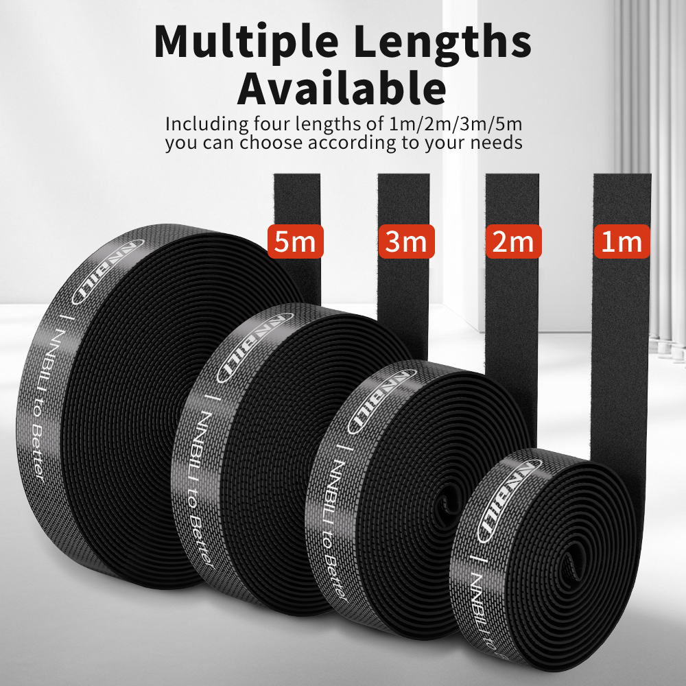 NNBILI Velcros Cable Organizer USB Cable Management Protector Winder Cord Organizer For iPhone Mouse HDMI Wire Ties Organizador