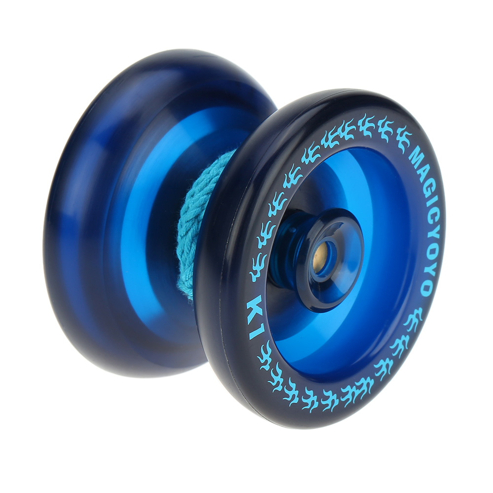Professionele Magic Yoyo K1 Spin ABS Yoyo 8-bal KK-lager met draaiend touwtje voor kinderen Klassiek babyspeelgoed