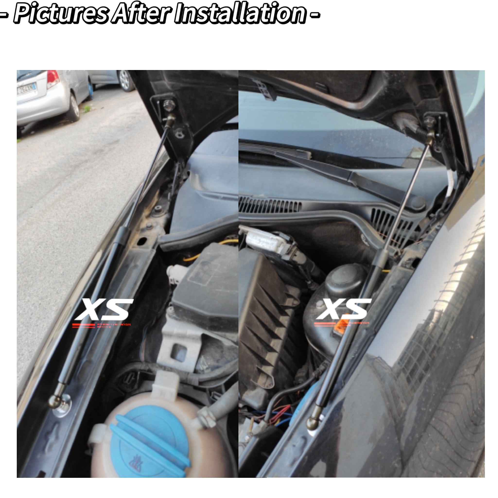 Amortecedores de capô para assento ibiza mk3 6l 2002-2008 capô dianteiro modificar choques amortecedor elevador suporta haste absorvedor cilindros de mola a gás