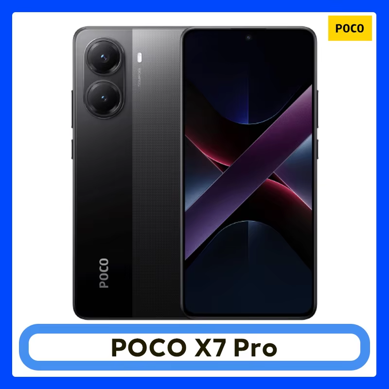 POCO X7 Pro versión Global 5G teléfono móvil dimensión 8400-Ultra 6000mAh batería 90W hipercarga 1,5K 120Hz pantalla IP68