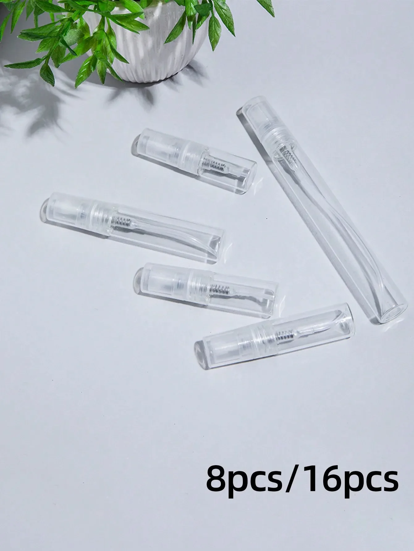 베스트 셀러 8/16/Piece 2 3 5 10ml 고품질 투명 유리 향수병 미니 울트라 파인 스프레이 병 휴대용 여행
