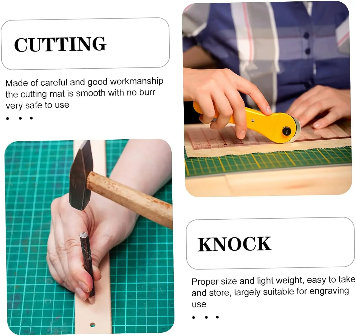 A3 A4 A5 PVC Schneidematte Werkbank Patchwork Nähen Manuelle DIY Messer Gravur Leder Schneidebrett Einseitige Unterlage