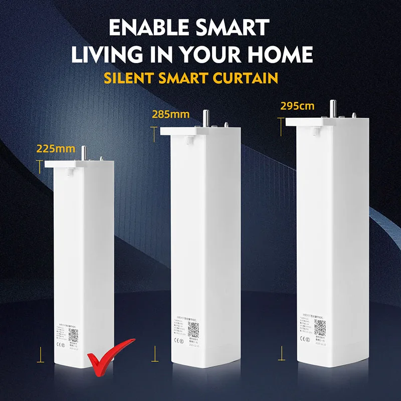 3rd Thế Hệ Ngắn Hơn Tuya Zigbee Điện Thông Minh Rèm Cơ Giới Hệ Thống Từ Xa Thông Minh Hỗ Trợ Alexa Google Hỗ Trợ