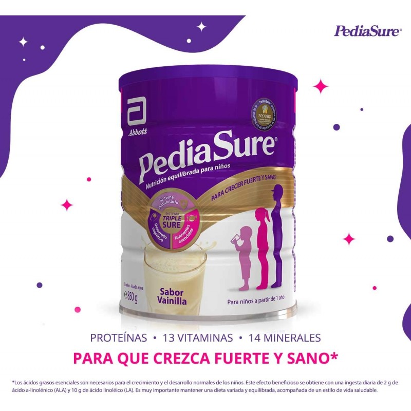 Pediasure Sabor Vainilla 850 Gr