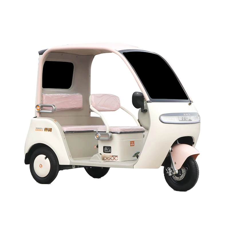 Carro triciclo elétrico atualizado 2025 |   Trike para serviço pesado para adultos com sistema à prova de choque