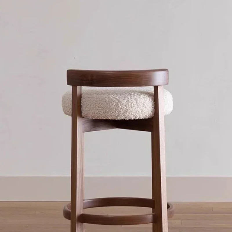 고급 하이우드 바 스툴, 모던 홈 미니멀리스트 디자이너 주방 카운터 스툴, 엑센트 실, 바 가구, 리셉션 XR50BY