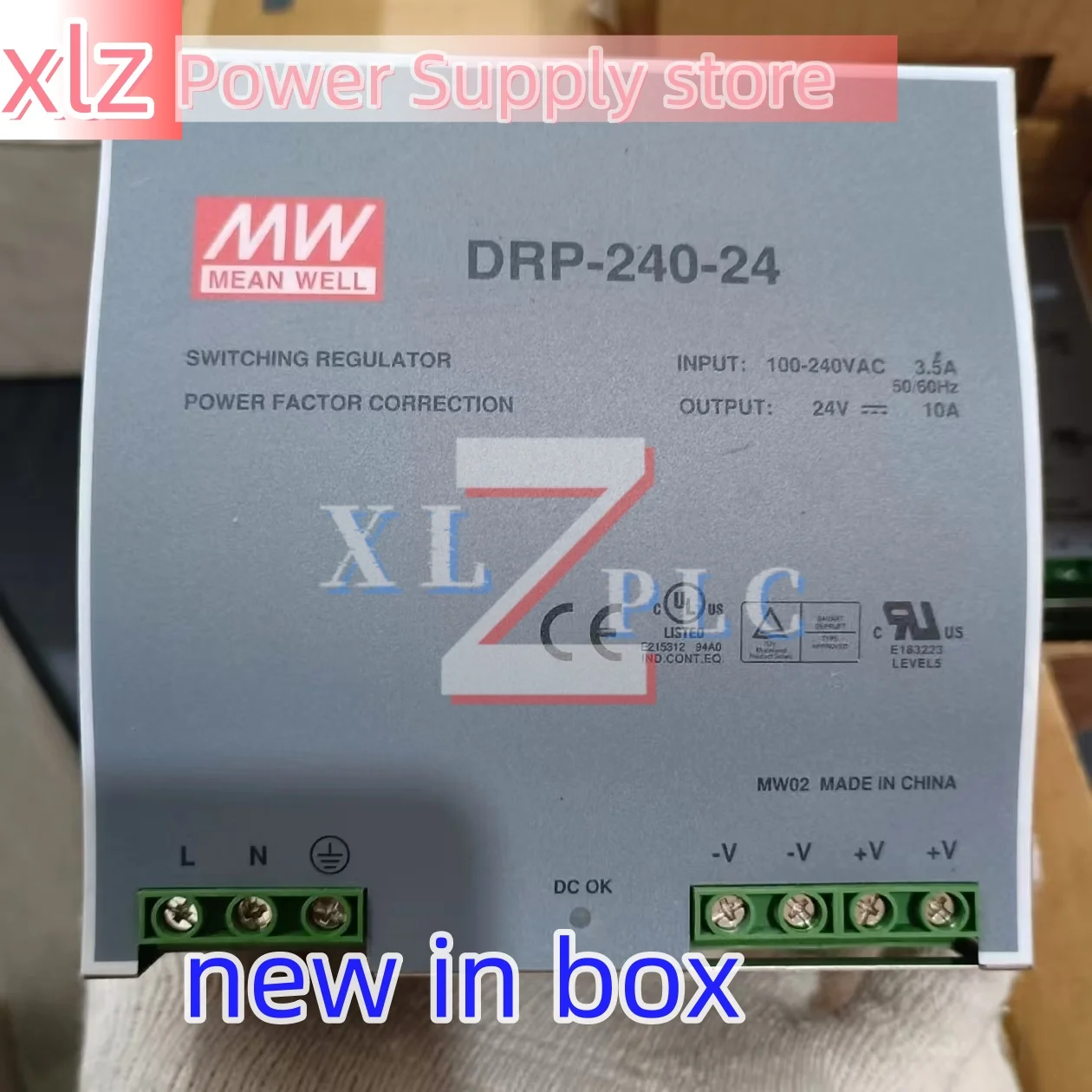 DRT-240-24 nuevo en stock Fuente de alimentación DRP-240-24